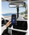 Araç İçi Dikiz Aynası Telefon Tutucu 360° Dönebilen Katlanabilir