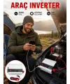Araç İçi Elektrik Dönüştürücü 500w Priz İnvertör