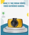 Araç İçi Hd Dvr Kamera G Sensor Ve Hareket Algılama Özellikli