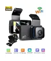 Araç İçi Kamera Wifi Özellikli Ekranlı Ön Ve Geri Görüş Kameralı Mikrofonlu 3 İnç Hd