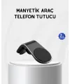 Araç İçi Manyetik Telefon Tutucu Güçlü Klipsli Ve 360 Derece Ayarlanabilir