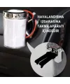 Araç İçi Oto Kokusuz Küllük RGB Işıklı Kapaklı