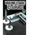 Araç İçi Süpürge Vakumlu Şarjlı Süpürge Filtreli