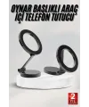 Araç Içi Telefon Tutucu İos Uyumlu Magsafe Manyetik Mıknatıslı