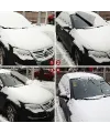 Araç Ön Cam Buzlanma Önleyici Branda
