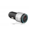 Araç Şarj Adaptörü Usb + Type-C Pd Qc 3.0 45W Metal - Siyah ND1076