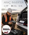 Araçtan Ev Tipi Priz 500w Kullanımı İnvertör