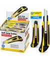 Ark Code-379 ( Lüx ) ( Plastik ) Grip Falçata Maket Bıçak ( 18mm Çelik Bıçak )*24x10