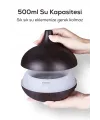 Aroma Difüzör Gece Işığı 7 Led Nemlendirici Kumandalı 550 ml Buhar Makinesi