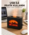 Aromaterapi Difüzör Ultrasonik Sessiz Nemlendirici Usb Destekli