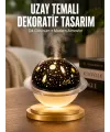 Aromaterapi Hava Nemlendirici Gece Lambası Uzay Model Satürn Oda Kokusu