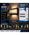 Ars-348953 ( Ip66 ) ( 50.000 Saat Led Ömrü ) ( 22w ) Sedef Led Aplik Duvar Lambası*30