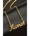 Asmin isimli kolye (Kişiye Özel)