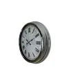 Atlas Silver 40 Cm Metal Duvar Saati