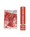 Bayraklı Balon 12inc 100 Pcs IEGBSGT
