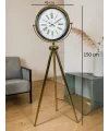 Aura Gold Tripod Ayaklı Dekoratif Saat