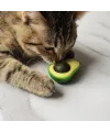 Avokado Model Yapışkanlı Kedi Oyuncağı Yenilebilir Kedi Nanesi Otu