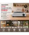 Awox Lotus Tek Gözlü Elektrikli Ocak Plate 185mm.1500w