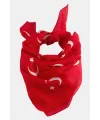 Ay Yıldız Desenli Bandana 50*50