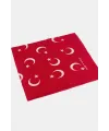 Ay Yıldız Desenli Bandana 50*50