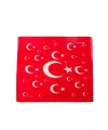 Ay Yıldız Desenli Bandana 50*50