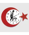 Ay Yildiz Duvar Saati 134-3