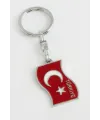 Ay Yıldız Metal Anahtarlık