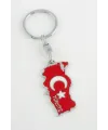 Ay Yıldız Metal Anahtarlık