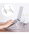 Ayarlanabilir Dizüstü Destek Tabanı Tamamen Katlanabilir Taşınabilir Laptop Yükseltici