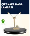 Ayarlanabilir Kısılabilir Led Masa Lambası | Entegre Kalemlik Ve Telefon Tutucu Özellikli