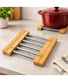 Ayarlanabilir Metal Nihale Bambu Ayaklı 21-34 cm