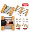 Ayarlanabilir Metal Nihale Bambu Ayaklı 21-34 cm