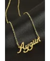 Aygün İsimli Kolye (Kişiye Özel)