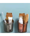 Ayı Figürlü Plastik Organizer