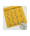 Ayıcık Çelik Piercing 1 Adet