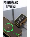 Aynalı Bluetooth Kulaklık Telefon Standlı Dijital Göstergeli