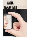Aynalı Bluetooth Kulaklık Telefon Standlı Dijital Göstergeli