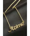 Azime isimli kolye (Kişiye Özel)