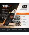Azm ( 7 ) ( Pense ) ( Turuncu & Siyah ) Saplı ( Cr-v ) ( 180mm )*6x20