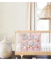 Baby 9 Cepli Bağlamalı Beşik Kenarı Düzenleyici (pembe)