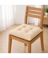 Bağcıklı Sandalye Minderi · 40 × 40 × 4 cm · Krem
