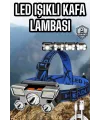 Balıkçı Kafa Lambası Led Işık 4 Farklı Mod Esnek Ve Ayarlanabilir