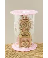 Balon Kuş Ahşap Işıklı Led Fanus