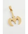 Balta Çelik Kolye Ucu 3,5 cm