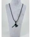 Balta Figürü Çelik Erkek Kolye - Ekl0094