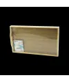 Bambu Dikdörtgen Sunum Tepsisi 50x30 cm Ayaklı