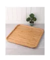 Bambu Kare Sunum Tabağı 30cm Royaleks-KR3030