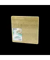 Bambu Servis ve Sunum Tahtası 28x28 cm (Çift Taraflı)