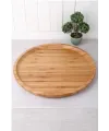 Bambu Sunum Tabağı 30 cm Royaleks-YUV3030