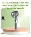 Banyo İçin Filtreli Duş Başlığı Pratik Kullanım